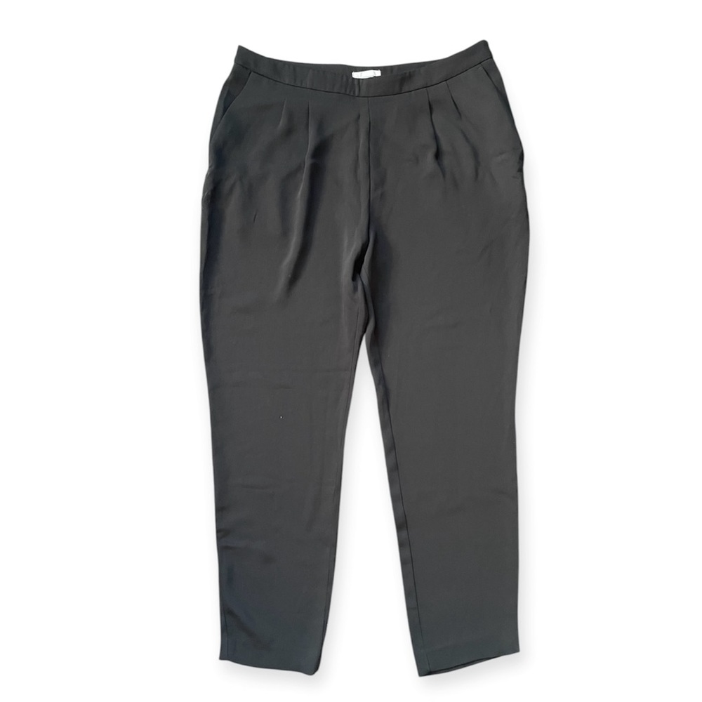 H&M Straight Leg Dress Pants Workwear Black Women’s size 12